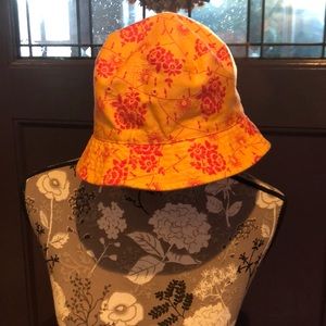 Orange Flowers Sun Hat